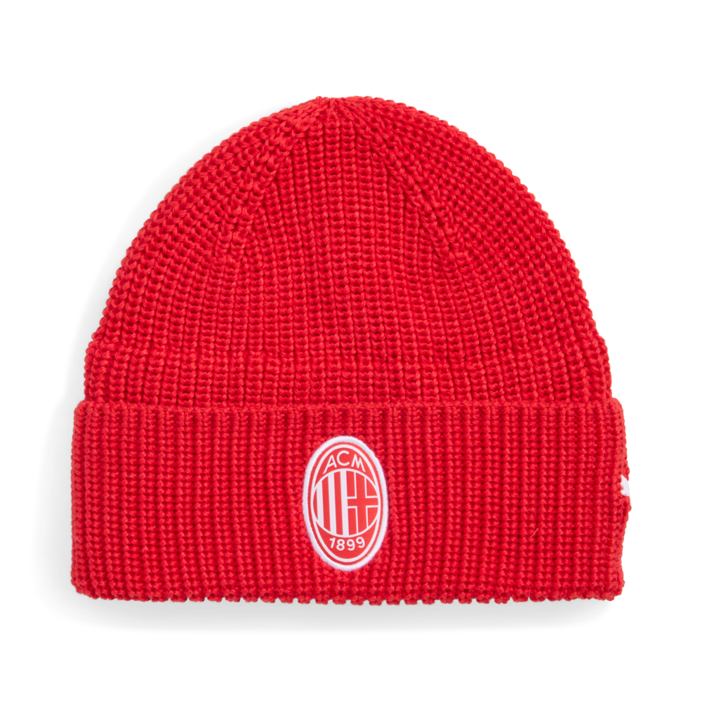 PUMA AC Milan ESS Soccer Beanie - Red/White