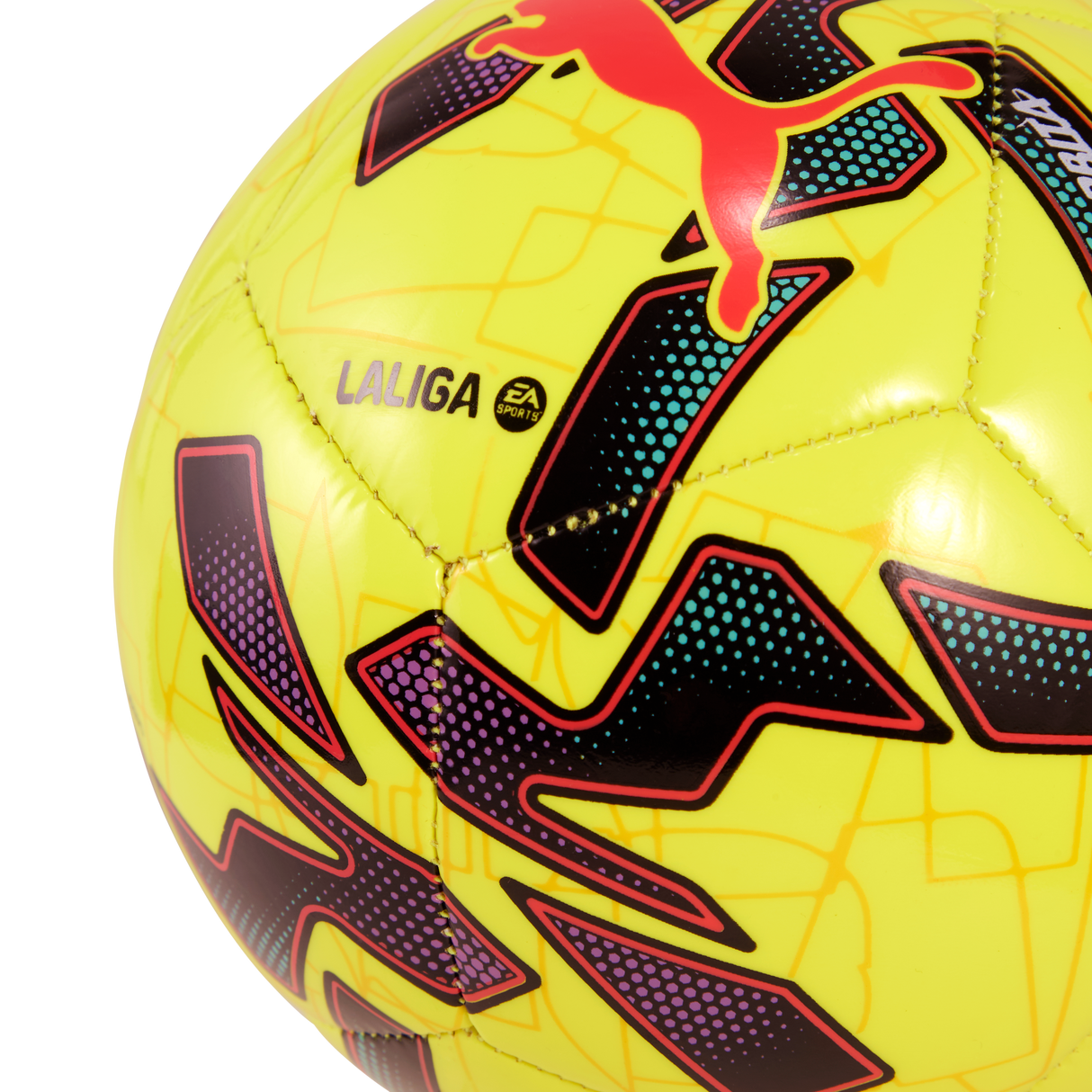 PUMA Orbita LaLiga 1 Mini Soccer Ball - Fluor Yellow