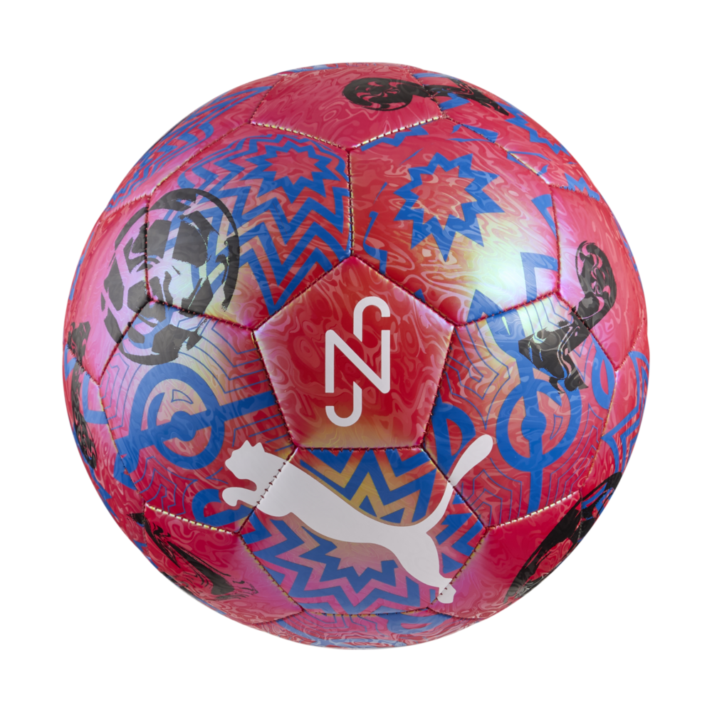 PUMA Neymar JR Graphic Ball Soccer - Red/Blue/White