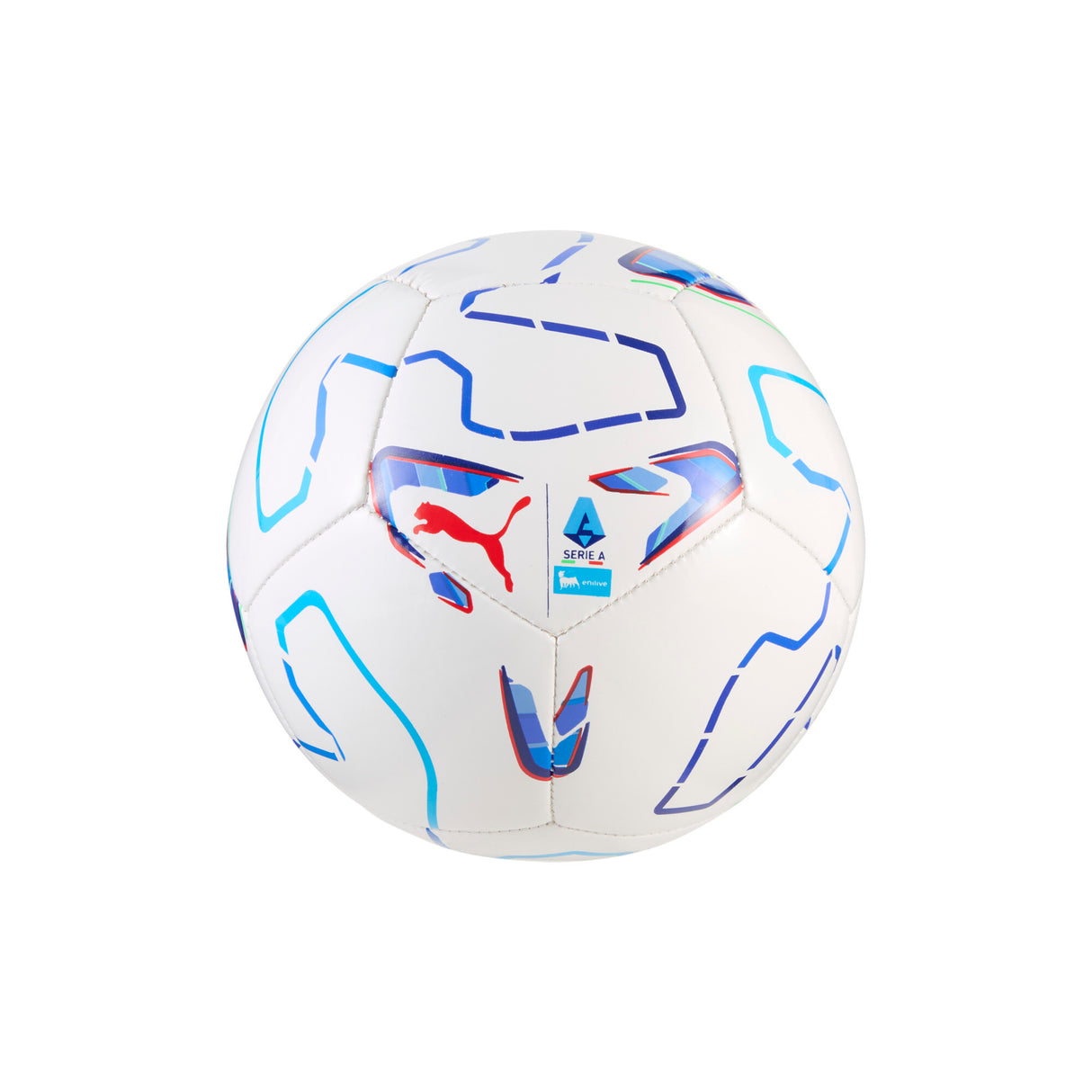 Minibalón de fútbol PUMA Stellar Serie A - Blanco/Multicolor