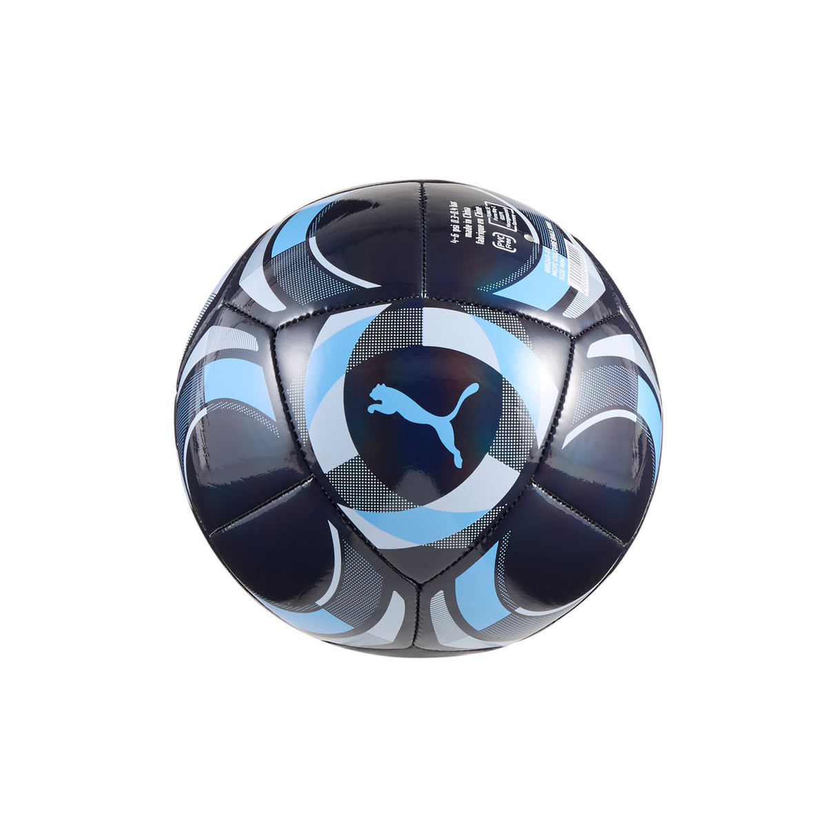 PUMA Manchester City Culture Mini Soccer Ball - Navy/Light Blue