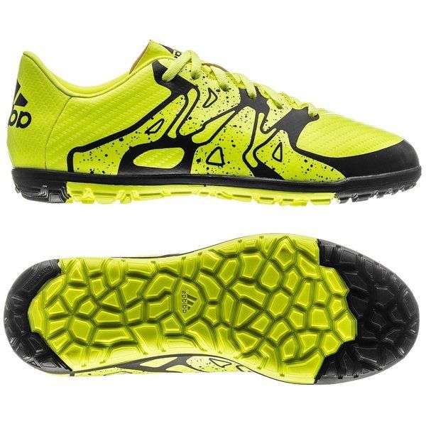 adidas X 15.3 TF J Amarillo/Negro