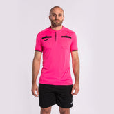 Camiseta de árbitro Joma rosa flúor