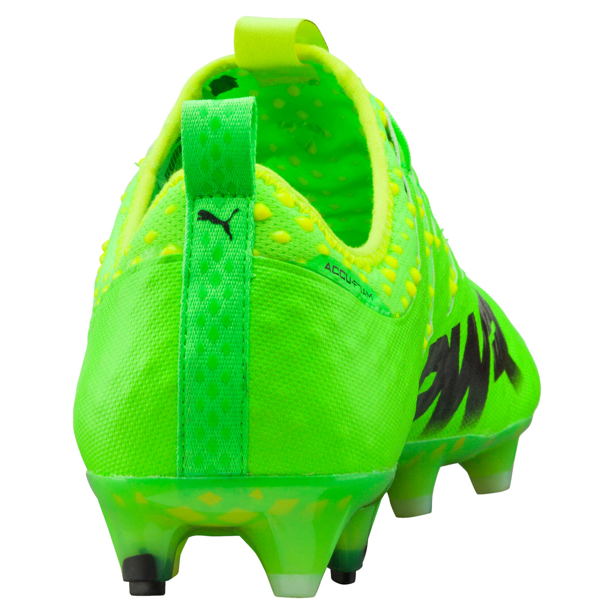 PUMA Evopower Vigor 1 FG Firm Ground Soccer Cleats - Green Gecko/Black/Yellow