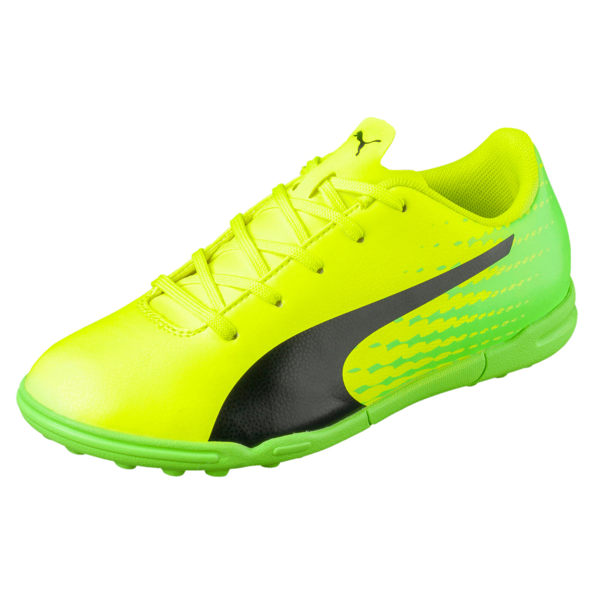 PUMA Kids Evospeed 17.5 TT Turf Soccer Shoes