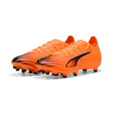 PUMA Ultra 6 Match FG/AG Men's Soccer Cleats - Orange/Black/Red