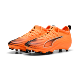 PUMA Ultra 6 Match FG/AG Youth Soccer Cleats - Orange/Black