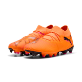PUMA Future 8 Match FG/AG Men's Soccer Cleats - Orange/Black