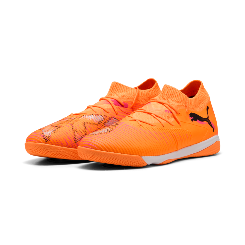 PUMA Future 8 Match IT Men's Soccer Shoes - Orange/Black