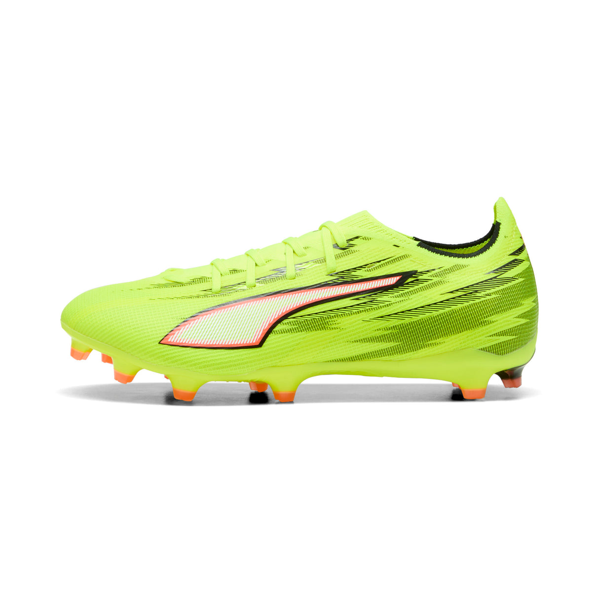 PUMA Ultra 6 Match FG/AG Firm/Multi-Ground Men's Soccer Cleats - Yellow/Black/Red