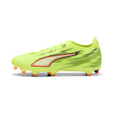 PUMA Ultra 6 Pro FG/AG Firm/Multi-Ground Men's Soccer Cleats - Yellow/Black/Red