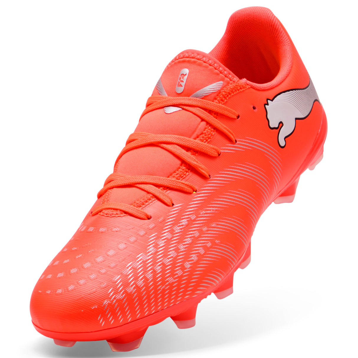 PUMA Future 9 Play FG/AG Firm/Multi-Ground Men's Soccer Cleats - Red/White/Black