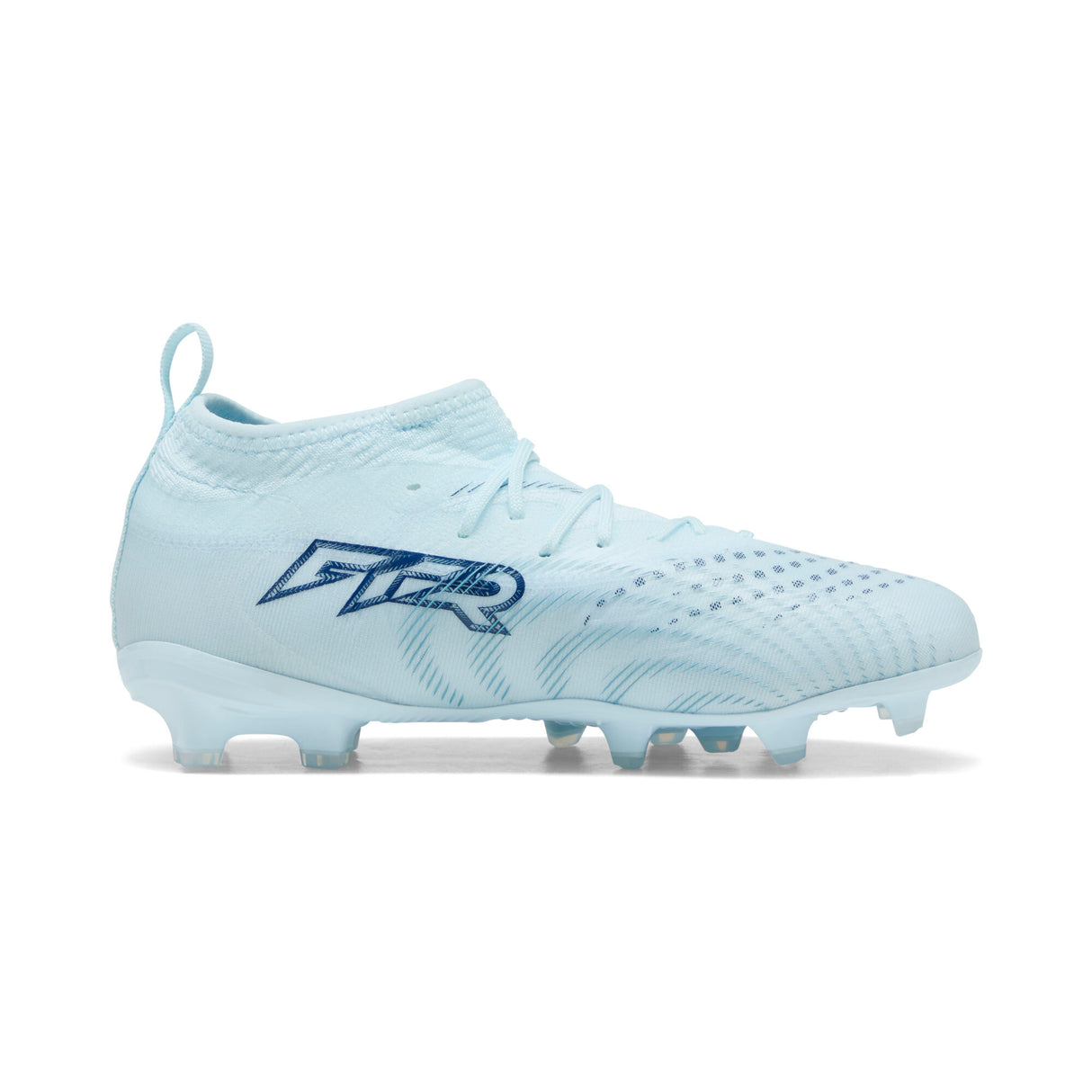 PUMA Future 9 Match FG/AG Firm Ground/Artificial Ground Youth Soccer Cleats - Icy blue