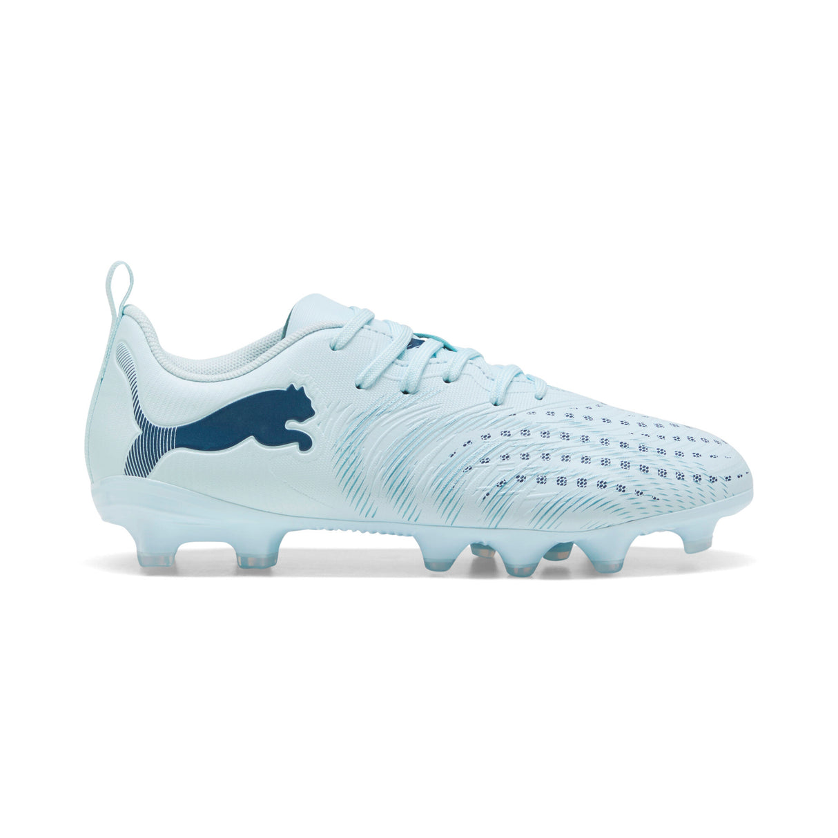 PUMA Future 9 Play FG/AG Firm Ground/Artificial Ground Youth Soccer Cleats - Icy Blue