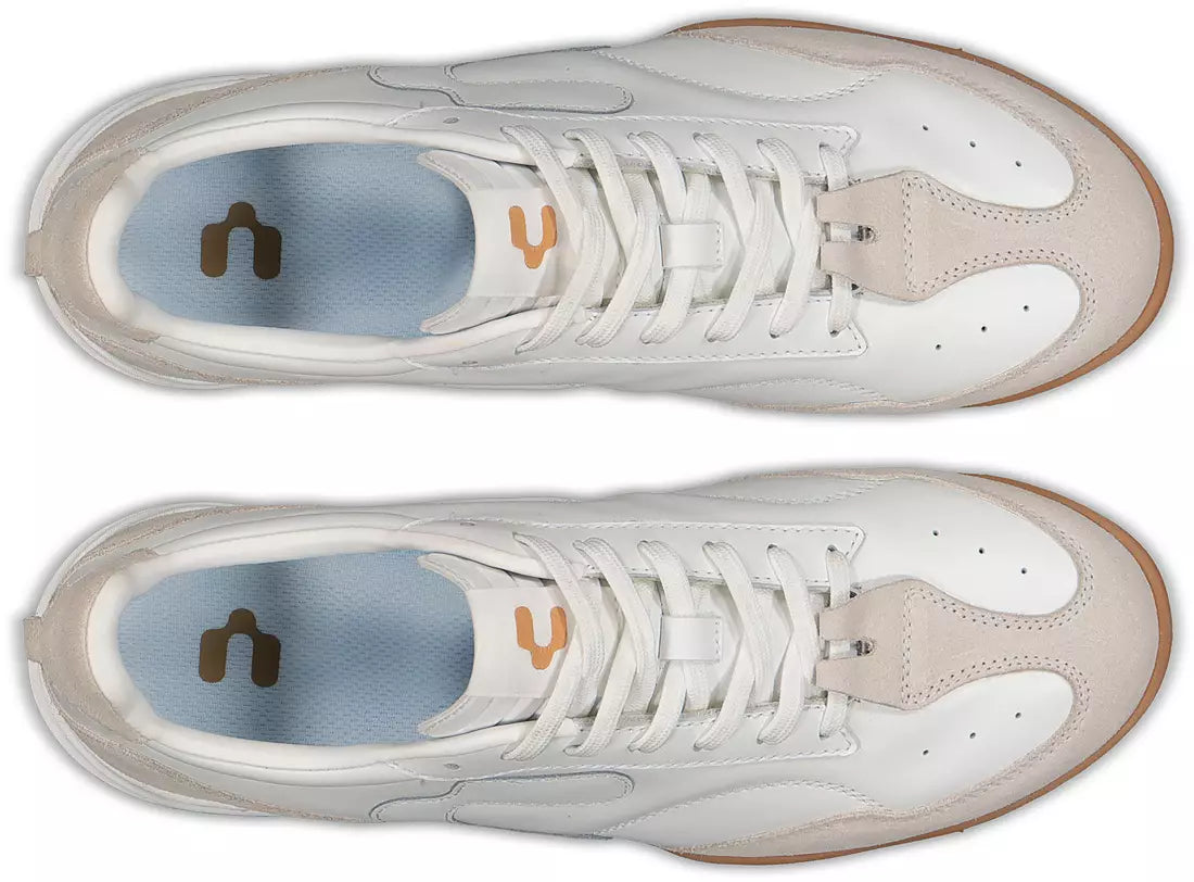 Charly Campista Leather Turf Men's Soccer Cleats - White/White