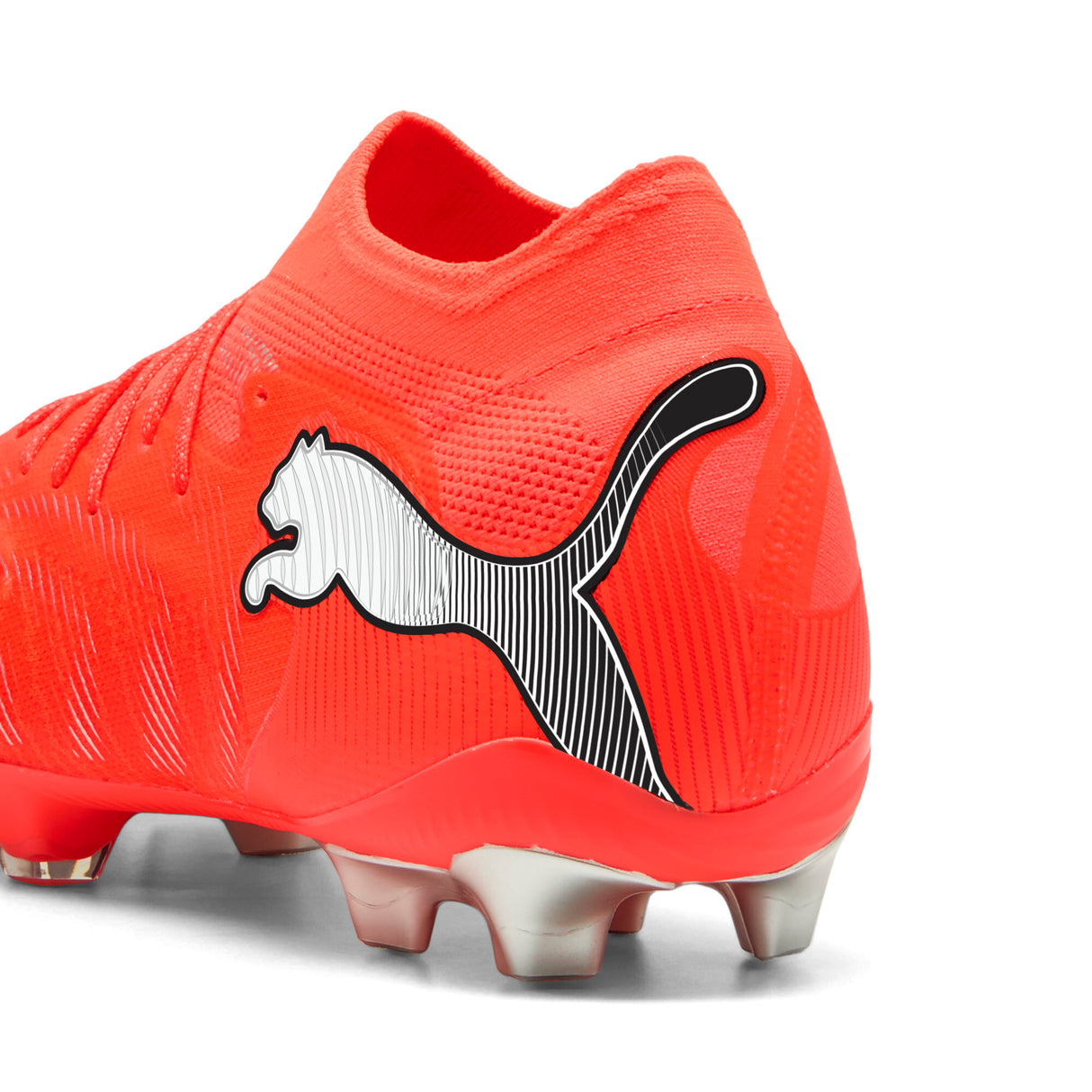 PUMA Future 9 Ultimate FG Firm Ground Men's Soccer Cleats - Red/White/Black