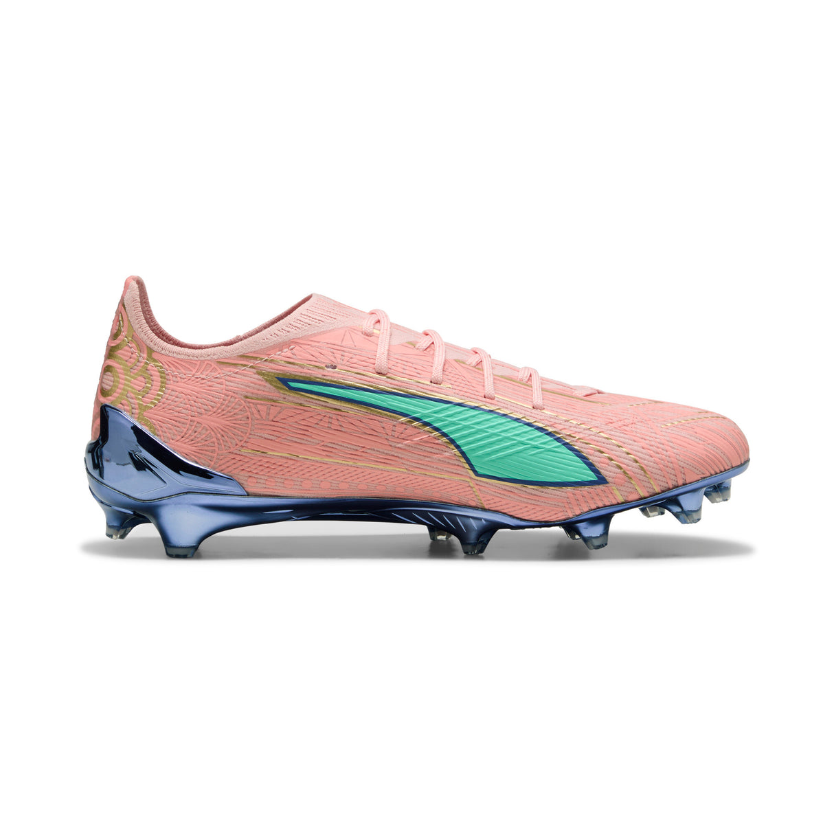 PUMA Ultra 6 Ultimate CA MIA FG Botas de fútbol para hombre de terreno firme - Dorado/Azul