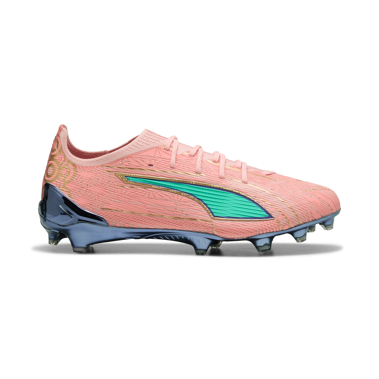 PUMA Ultra 6 Ultimate CA MIA FG Botas de fútbol para hombre de terreno firme - Dorado/Azul