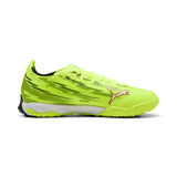 PUMA Ultra 6 Match TT Turf Men's Soccer Cleats - Yellow/Black/Red
