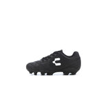 Charly Legendario Youth FG Firm Ground Soccer Cleats - Black/White