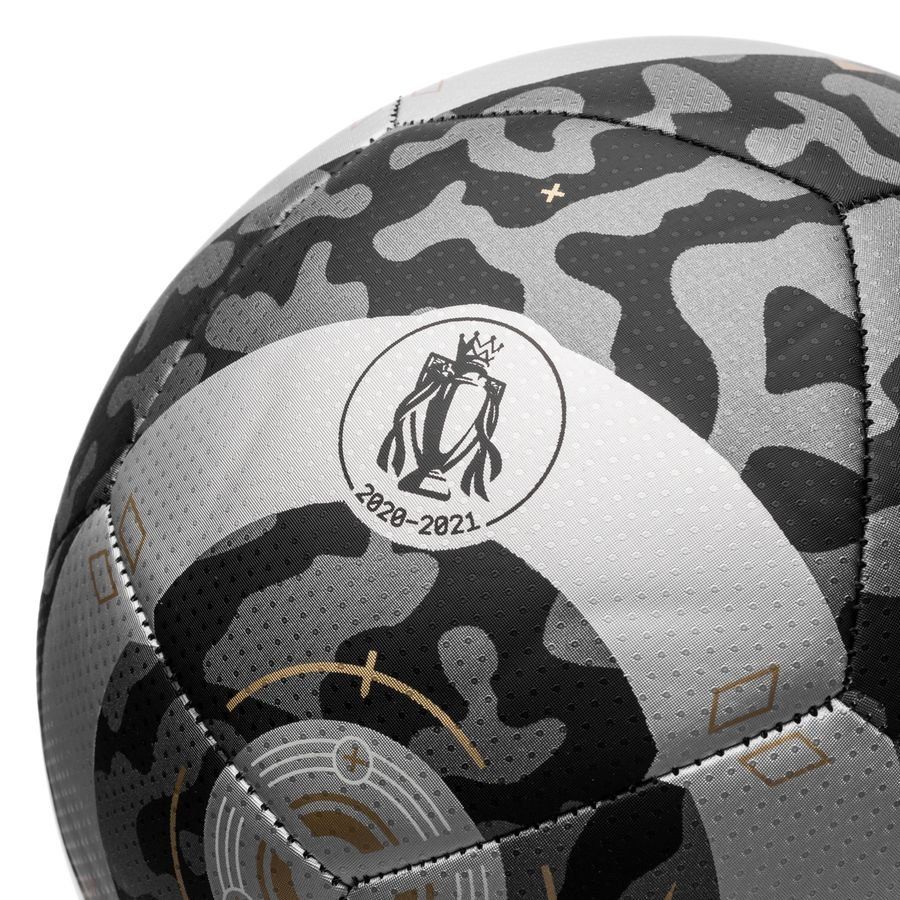 Nike Premier League Pitch Soccer Ball - Black/Silver/Gold
