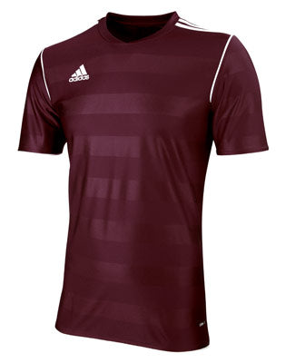 adidas Tabela 11 S/S Jersey Maroon