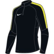 Capa intermedia Nike Squad W negra