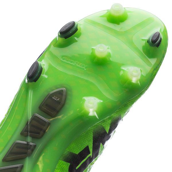 PUMA Evopower Vigor 1 FG Firm Ground Soccer Cleats - Green Gecko/Black/Yellow