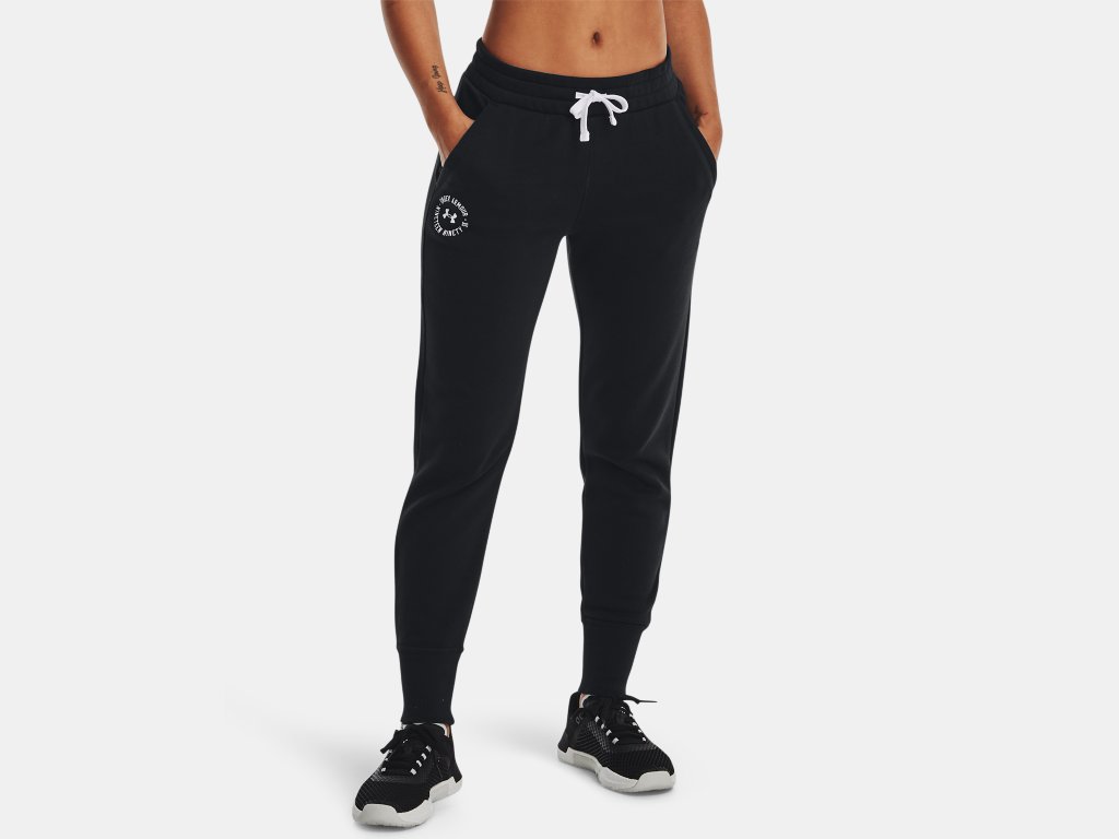 Pantalones deportivos de forro polar con escudo Rival de Under Armour