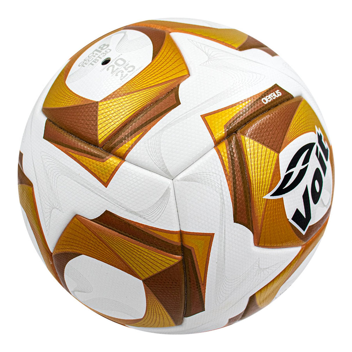 Voit AEREUS Liga MX Opening 2025 Liguilla Quality FIFA Pro Soccer Ball - White/Gold/Black