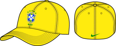 Gorra Nike Brasil Swoosh Flex