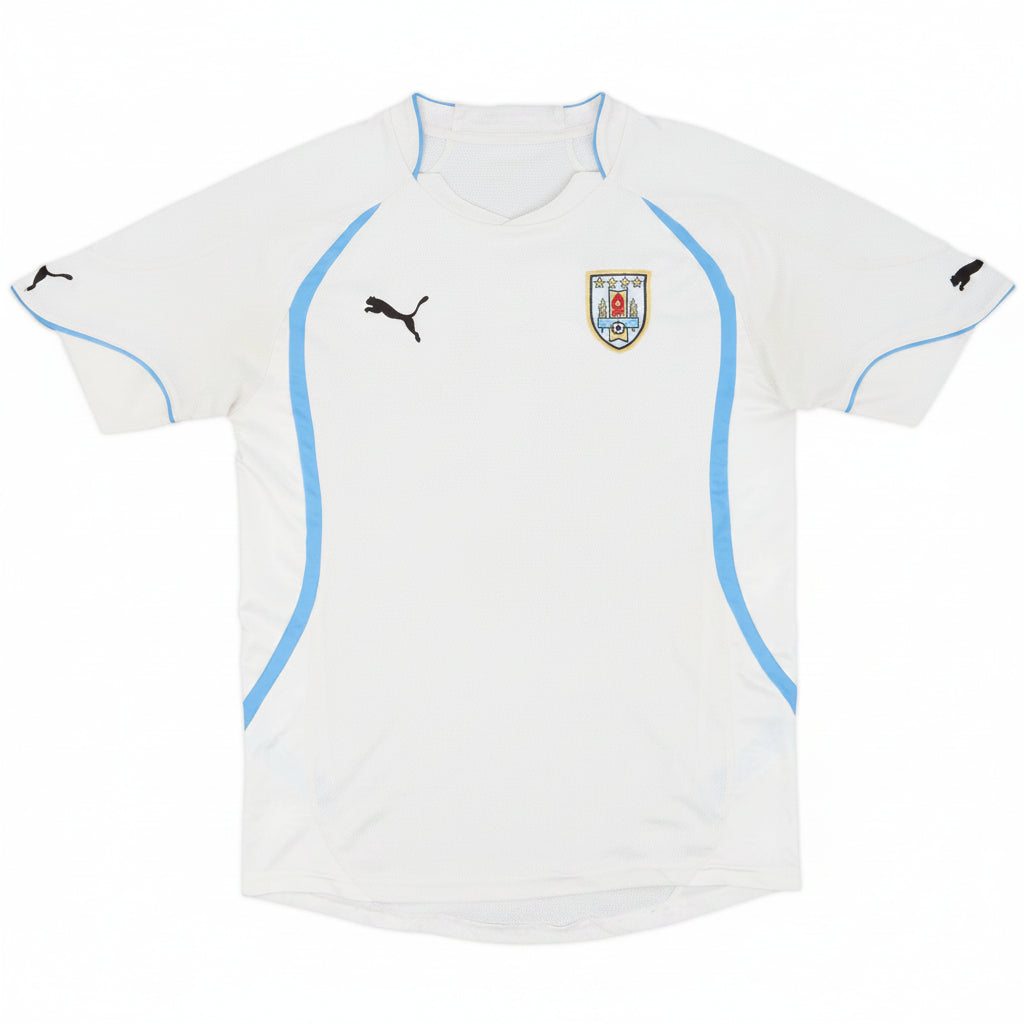 PUMA Uruguay Away Jersey 2011 - White
