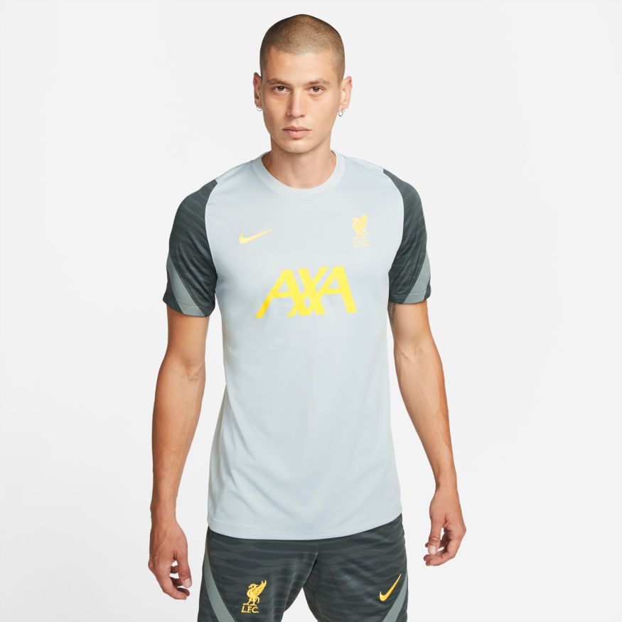 Camiseta de fútbol de manga corta Nike Dri-FIT Strike del Liverpool FC para hombre