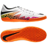 Nike HyperVenom Phelon II IC Indoor Soccer Shoes - White/Black/Total Orange