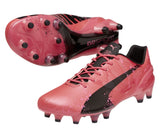 PUMA Evospeed 1.3 FG Firm Ground Soccer Cleats - Camelia Pink