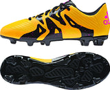 adidas X 15.3 FG/AG Youth Soccer Cleats - Gold/Black/Pink