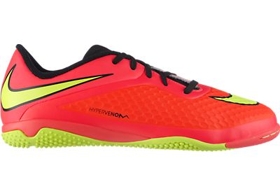 Nike Hypervenom Phelon IC Youth Soccer Shoes - Crimson/Hyper Punch/Volt