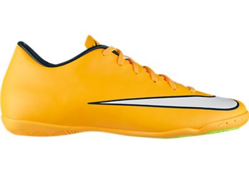 Nike Mercurial Victory V IC Youth Indoor Soccer Shoes - Orange/Black/Volt