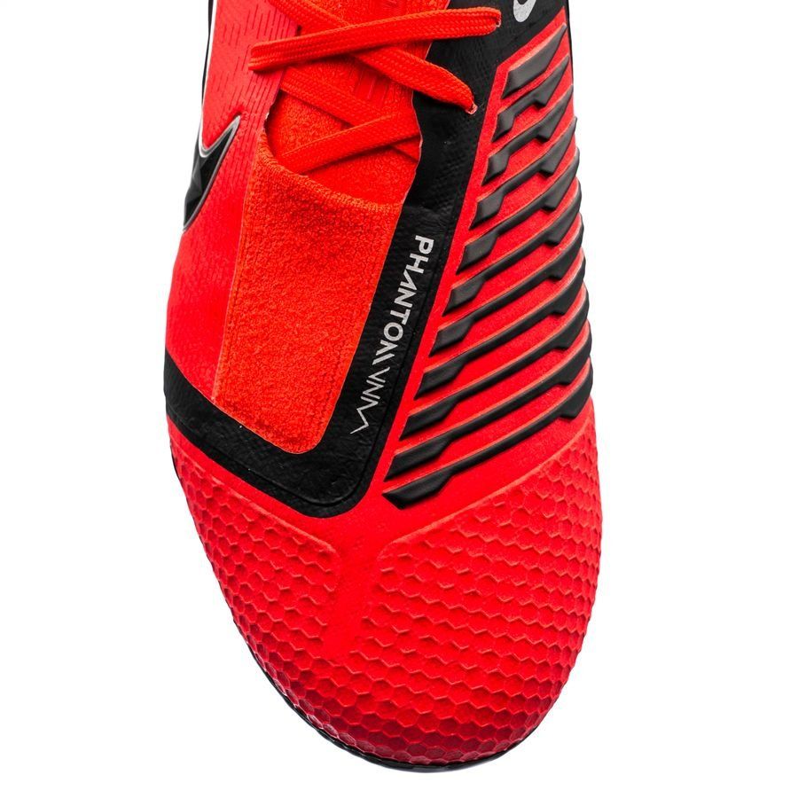Nike Phantom Venom Elite FG Youth Soccer Cleats - Bright Crimson/Black/Crimson