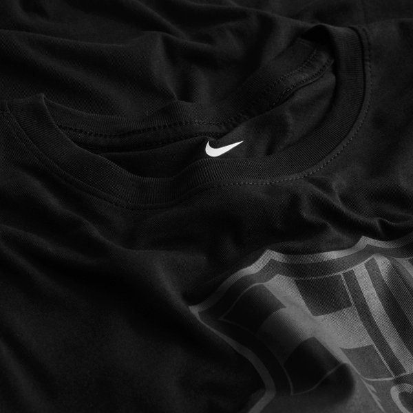 Nike Barcelona Crest Youth Tee - Black