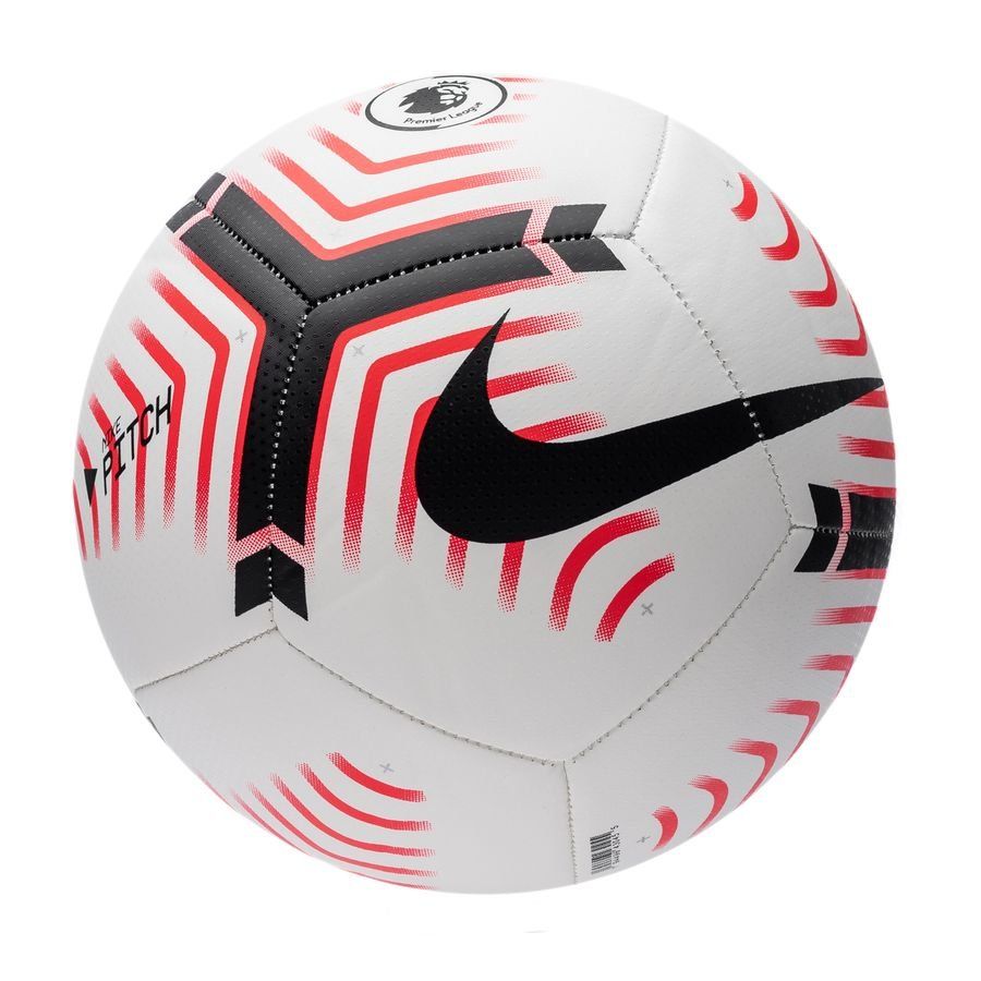 Nike Premier League Pitch Soccer Ball - White/Crimson/Black