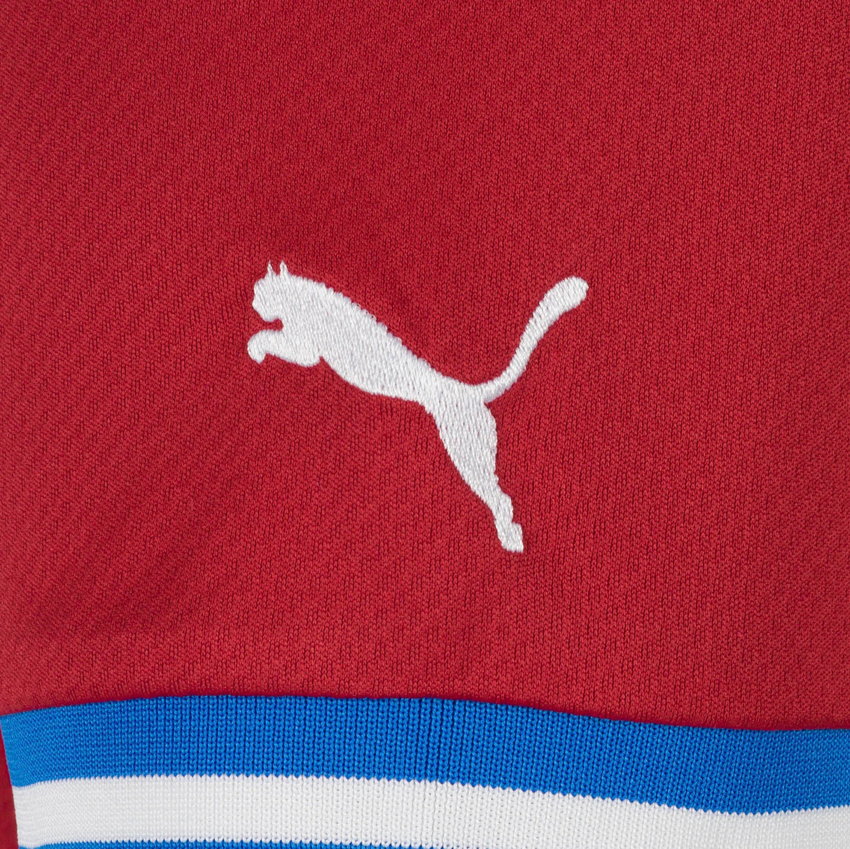 PUMA Men's Czech Republic Home Jersey 22 - Red/White