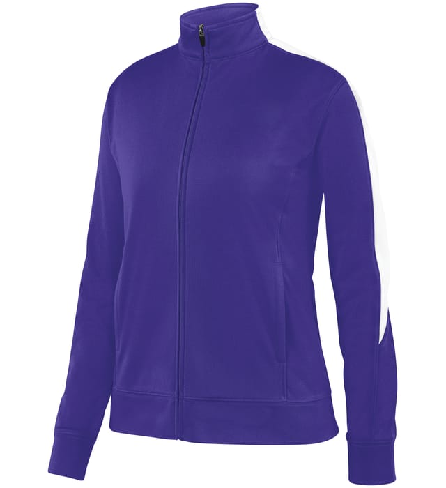 Augusta Ladies Medalist Jacket Purple/White