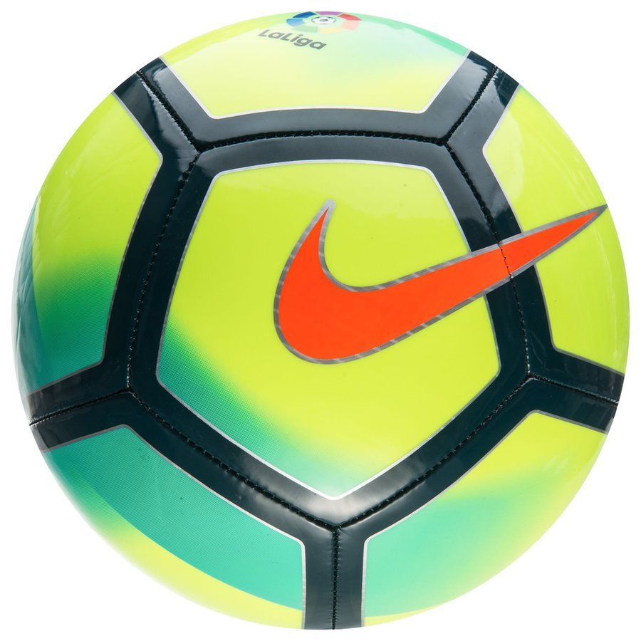 Nike La Liga Pitch Soccer Ball - Volt/Orange