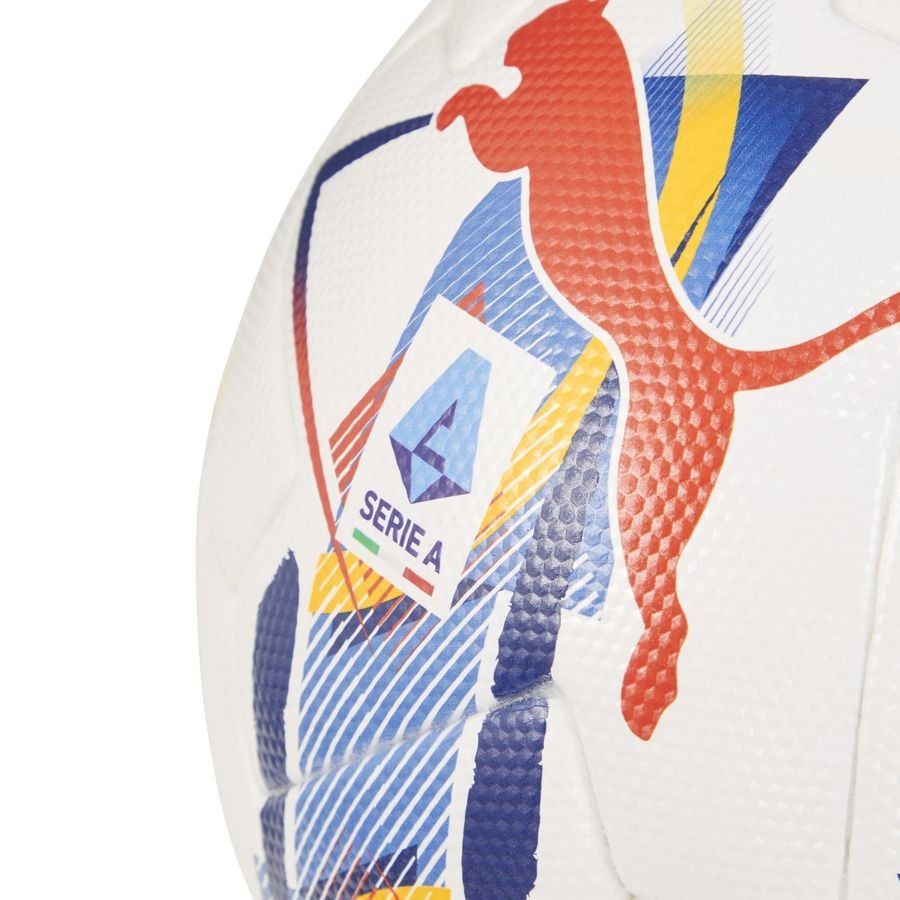 PUMA Orbita Serie A Fifa Quality Pro Soccer Ball - White/Multi-Color