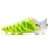 PUMA Evoaccuracy 1 FG Firm Ground Soccer Cleats - Fluo Yellow/Peacoat/White