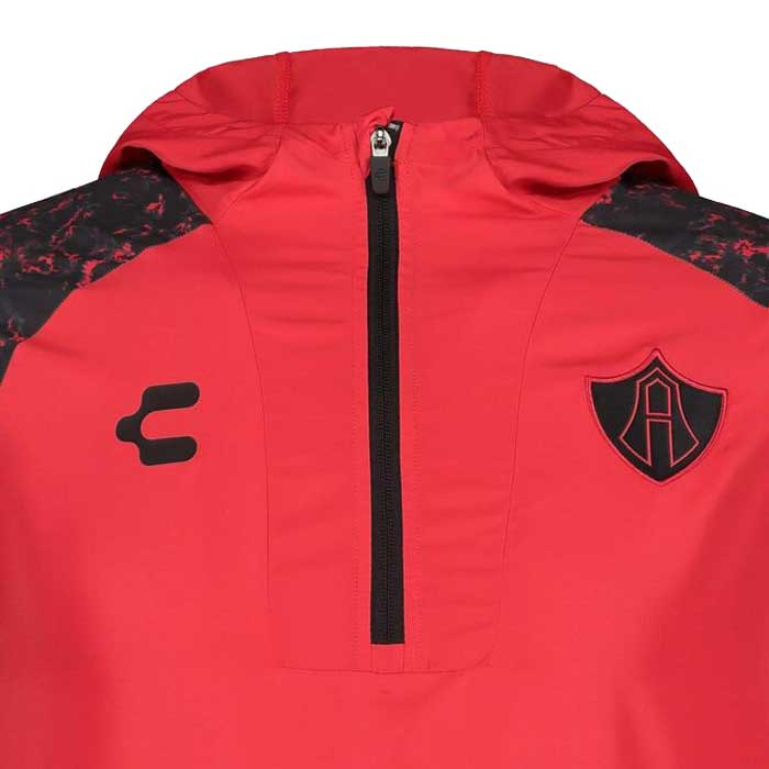Cazadora cortavientos Charly Atlas Player roja