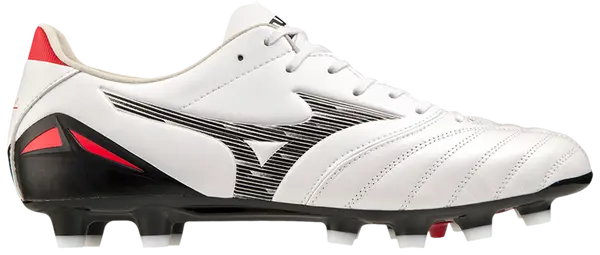 Mizuno Morelia Neo V Beta Japan FG Men's Soccer Cleats - White/Black