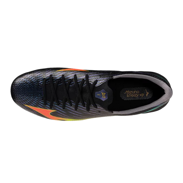 Mizuno Alpha III Pro FG Men's Soccer Cleats - Black/Orange