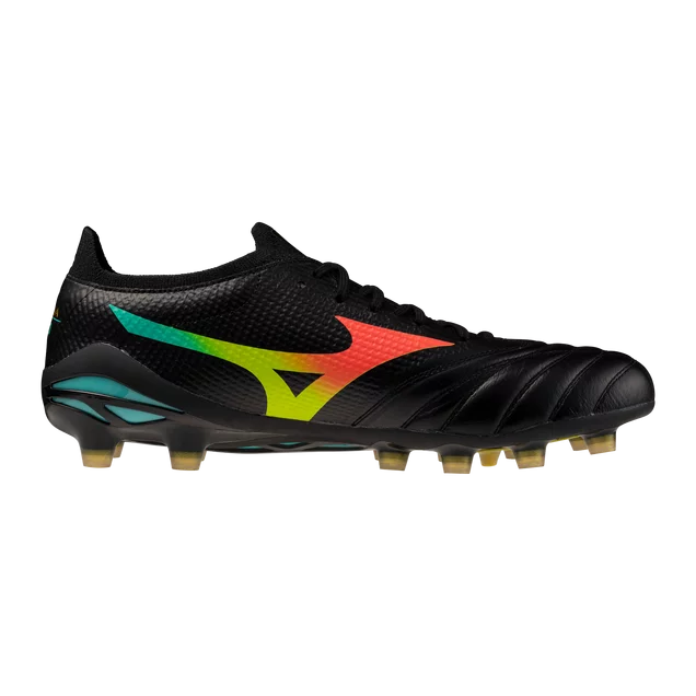 Mizuno Morelia Neo V Beta Pro FG Men's Soccer Cleats - Black/Orange
